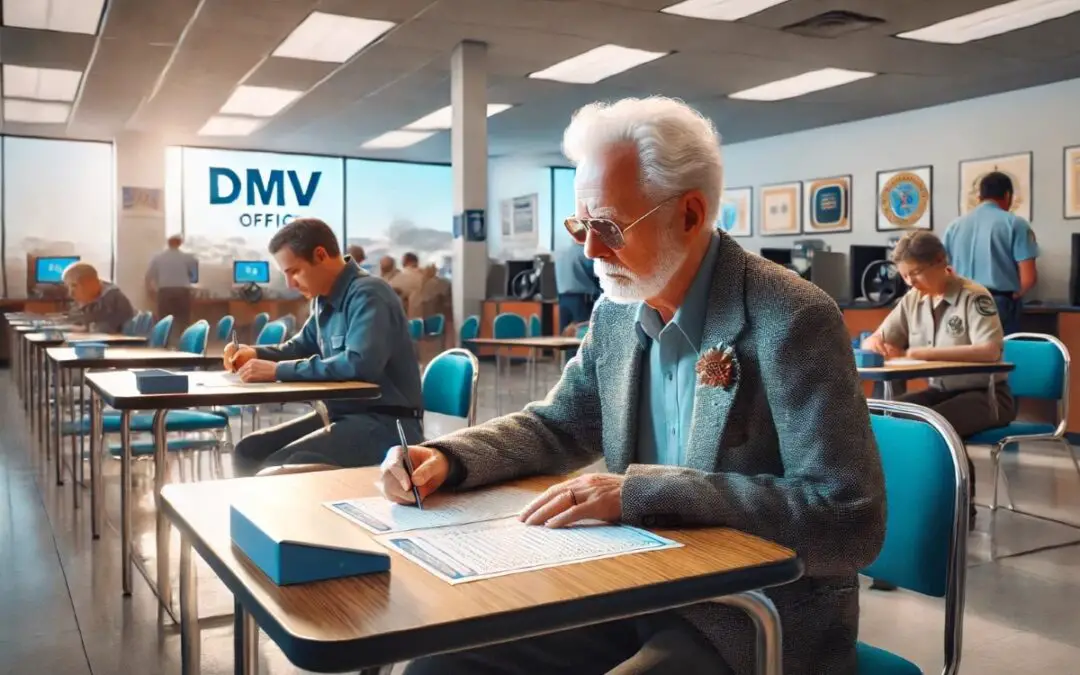 CA DMV Renewal Test For Seniors